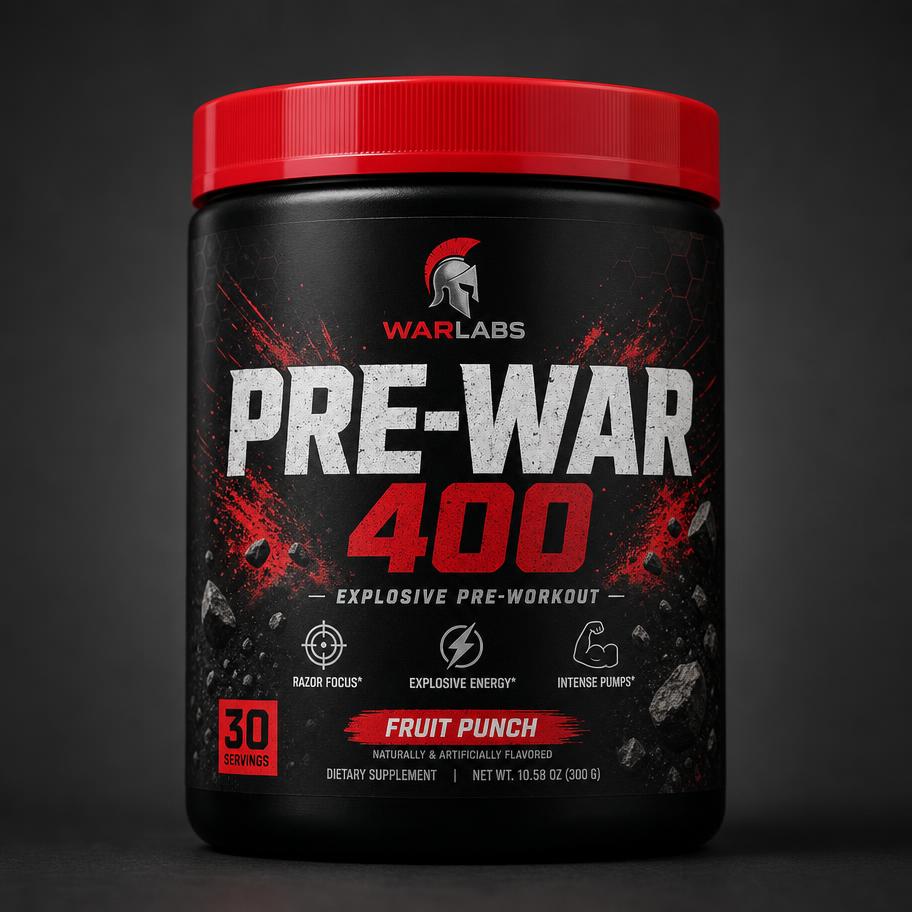 Pre-War 400 — Explosive Pre-Workout